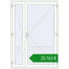 Ціноутворення Internal doors 1600x2300 mm REHAU Т94/60 RAL 9016 Traffic white two-sided. Ціна: ₴25,762.95
