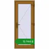 Ціноутворення Внутрішні двері 750x1800 мм REHAU Z74/60 LIGHT_OAK з двох сторін. Ціна: ₴15,943.58