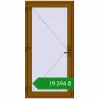 Ціноутворення Внутрішні двері 1000x2000 мм REHAU Т94/60 GOLDEN OAK з двох сторін. Ціна: ₴19,394.24