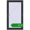 Ціноутворення Внутрішні двері 1110x2000 мм Altest RAL 9017 Traffic black з двох сторін. Ціна: €527.21