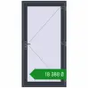 Ціноутворення Внутрішні двері 1040x2010 мм REHAU Т94/60 ANTHRACITE_GREY_STRUKTURAL з двох сторін. Ціна: ₴18,388.08