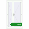 Ціноутворення Внутрішні двері 1200x2200 мм REHAU Т94/60 Білий (RAL 9016) з двох сторін. Ціна: €542.19