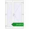Ціноутворення Внутрішні двері 1300x2050 мм REHAU Т94/60 Білий (RAL 9016) з двох сторін. Ціна: ₴24,625.11