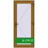 Ціноутворення Внутрішні двері 870x2000 мм REHAU Т94/60 LIGHT_OAK з двох сторін. Ціна: ₴16,089.72