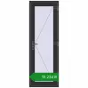 Ціноутворення Внутрішні двері 700x2050 мм REHAU Т94/60 ANTHRACITE_GREY_GLATT з двох сторін. Ціна: ₴15,234.27