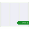 Ціноутворення Вікна 1700x1500 мм REHAU Euro 60 Білий (RAL 9016) з двох сторін. Ціна: ₴7,980.12