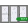 Ціноутворення Вікна 1800x1200 мм Altest Pony 375 RAL 9007 Grey aluminium з двох сторін. Ціна: ₴34,710.58