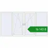 Ціноутворення Вікна 2880x1510 мм REHAU Euro 60 Білий (RAL 9016) з двох сторін. Ціна: ₴16,140.28