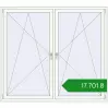 Ціноутворення Вікна 1900x1700 мм REHAU Euro 70 Білий (RAL 9016) з двох сторін. Ціна: ₴17,701.38