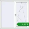 Ціноутворення Вікна 1470x1450 мм REHAU Euro 70 Білий (RAL 9016) з двох сторін. Ціна: ₴10,836.83