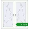 Ціноутворення Вікна 1320x1410 мм REHAU Brillant-Design Білий (RAL 9016) з двох сторін. Ціна: ₴14,823.71