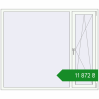 Ціноутворення Tilt-and-Turn 1800x1500 mm REHAU Brillant-Design RAL 9016 Traffic white two-sided. Ціна: ₴11,871.63