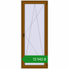 Ціноутворення Вікна 820x2100 мм REHAU Euro 60 GOLDEN OAK з двох сторін. Ціна: ₴13,941.96