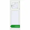 Ціноутворення Вікна 500x1500 мм REHAU Euro 60 Білий (RAL 9016) з двох сторін. Ціна: ₴4,592.29