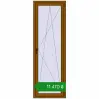 Ціноутворення Вікна 700x2100 мм REHAU Euro 70 GOLDEN OAK з двох сторін. Ціна: ₴11,470.33