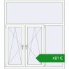 Ціноутворення Вікна 1600x1800 мм REHAU SYNEGO MD. Ціна: €481.36