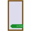 Ціноутворення Вікна 760x1500 мм REHAU Euro 60 GOLDEN OAK з двох сторін. Ціна: ₴5,173.39