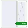Ціноутворення Вікна 1560x1670 мм REHAU Euro 70 Білий (RAL 9016) з двох сторін. Ціна: ₴14,888.58