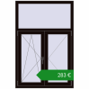 Ціноутворення Вікна 1000x1500 мм REHAU Euro 60. Ціна: €282.94
