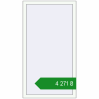 Ціноутворення Вікна 790x1440 мм REHAU Brillant-Design Білий (RAL 9016) з двох сторін. Ціна: ₴4,271.19