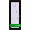 Ціноутворення Вікна 600x1480 мм REHAU Euro 60 BLACK_BROWN з двох сторін. Ціна: ₴7,129.02