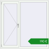 Ціноутворення Вікна 1500x1500 мм REHAU Euro 60. Ціна: €189.64