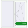 Ціноутворення Вікна 1420x1520 мм REHAU Euro 70. Ціна: €209.22