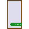 Ціноутворення Вікна 825x1600 мм REHAU Euro 60 GOLDEN OAK з двох сторін. Ціна: ₴6,367.04