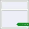 Ціноутворення Вікна 1000x1000 мм REHAU Euro 60 Білий (RAL 9016) з двох сторін. Ціна: ₴3,482.21