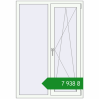 Ціноутворення Вікна 1050x1520 мм REHAU Euro 70 Білий (RAL 9016) з двох сторін. Ціна: ₴7,937.85