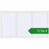 Ціноутворення Вікна 2235x1260 мм REHAU Euro 70 Білий (RAL 9016) з двох сторін. Ціна: ₴13,156.41