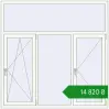 Ціноутворення Вікна 1800x1800 мм REHAU Euro 60 Білий (RAL 9016) з двох сторін. Ціна: ₴14,820.22
