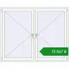 Ціноутворення Вікна 1770x1420 мм REHAU Euro 70 Білий (RAL 9016) з двох сторін. Ціна: ₴13,567.33
