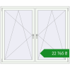 Ціноутворення Вікна 1800x1500 мм REHAU SYNEGO MD LIGHT_OAK ззовні. Ціна: ₴22,765.11