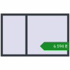 Ціноутворення Вікна 1600x1000 мм REHAU Euro 60 ANTHRACITE_GREY_STRUKTURAL з двох сторін. Ціна: ₴6,593.80