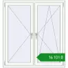 Ціноутворення Вікна 1300x1400 мм REHAU Euro 70 Білий (RAL 9016) з двох сторін. Ціна: ₴16,100.52