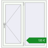 Ціноутворення Вікна 1100x1150 мм REHAU Euro 60. Ціна: €135.48