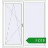 Ціноутворення Tilt-and-Turn 1400x1500 mm REHAU Euro 70 RAL 9016 Traffic white two-sided. Ціна: ₴11,635.35