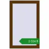 Ціноутворення Вікна 500x800 мм REHAU Euro 60 WALNUT з двох сторін. Ціна: ₴2,024.05