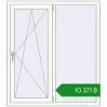 Ціноутворення Вікна 1200x1350 мм REHAU Brillant-Design Білий (RAL 9016) з двох сторін. Ціна: ₴10,370.65