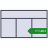 Ціноутворення Вікна 2500x1500 мм Altest Pony 375 RAL 7026 Granite grey з двох сторін. Ціна: ₴17,040.48