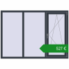 Ціноутворення Вікна 1800x1280 мм REHAU SYNEGO MD. Ціна: €526.88