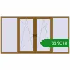 Ціноутворення Вікна 3000x1600 мм REHAU Euro 70 LIGHT_OAK з двох сторін. Ціна: ₴35,900.79
