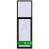 Ціноутворення Вікна 860x2660 мм REHAU Euro 70 BLACK_BROWN з двох сторін. Ціна: ₴19,161.30