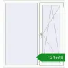 Ціноутворення Вікна 1300x1400 мм REHAU Euro 70 Білий (RAL 9016) з двох сторін. Ціна: ₴12,868.17