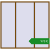 Ціноутворення Вікна 2500x2400 мм REHAU Brillant-Design. Ціна: €977.72