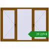 Ціноутворення Вікна 2000x1400 мм REHAU SYNEGO MD GOLDEN OAK з двох сторін. Ціна: ₴29,228.67