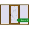 Ціноутворення Вікна 2000x1400 мм REHAU SYNEGO MD GOLDEN OAK з двох сторін. Ціна: ₴26,805.09