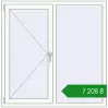 Ціноутворення Вікна 1310x1320 мм REHAU Euro 60 Білий (RAL 9016) з двох сторін. Ціна: ₴7,208.02