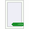 Ціноутворення Вікна 450x700 мм REHAU Brillant-Design Білий (RAL 9016) з двох сторін. Ціна: ₴1,771.00